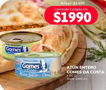 Supermercados Tadicor ATÚN ENTERO GOMES DA COSTA x 170g oferta