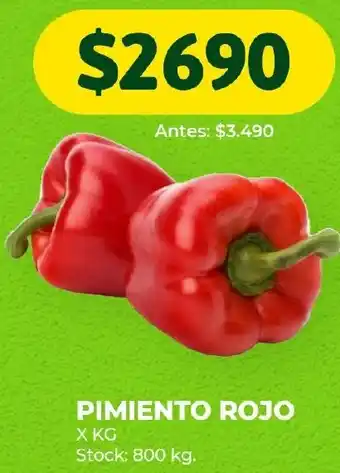 Super MAMI PIMIENTO ROJO X KG oferta