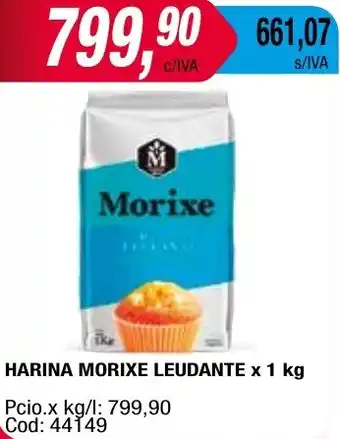 Maxiconsumo HARINA MORIXE LEUDANTE x 1kg oferta