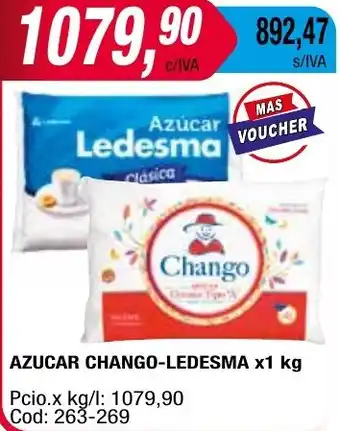 Maxiconsumo AZUCAR CHANGO-LEDESMA x 1kg oferta