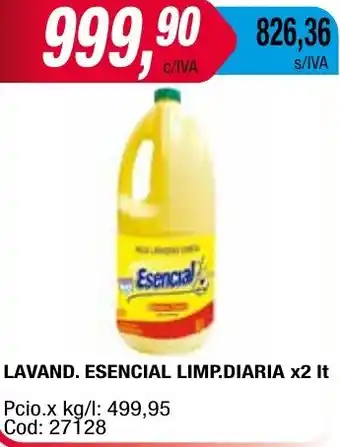 Maxiconsumo LAVAND. ESENCIAL LIMP.DIARIA x 2It oferta