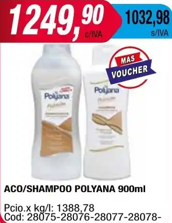 Maxiconsumo ACO/SHAMPOO POLYANA 900ml oferta