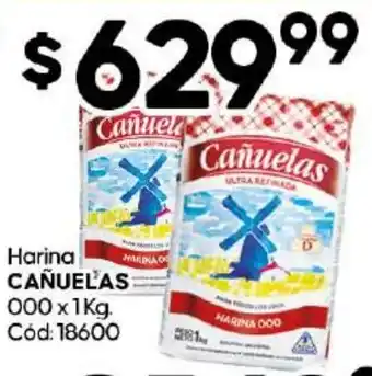 Diarco Harina CAÑUELAS 000 x 1kg oferta