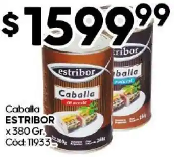 Diarco Caballa ESTRIBOR x380gr oferta