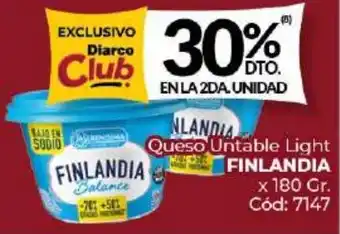 Queso Untable Light FINLANDIA x 180gr
