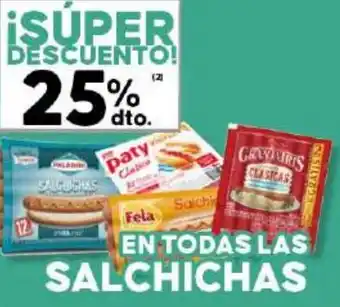 Diarco EN TODAS LAS SALCHICHAS oferta