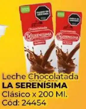 Diarco Leche Chocolatada LA SERENÍSIMA Clásico x 200ml oferta