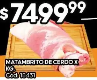 Diarco MATAMBRITO DE CERDO x kg oferta