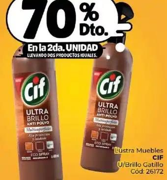 Diarco Lustra Muebles CIF U/Brillo Gatillo oferta