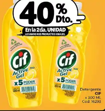 Diarco Detergente CIF x 300ml oferta