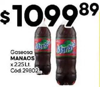 Diarco Gaseosa MANAOS x 225lt oferta
