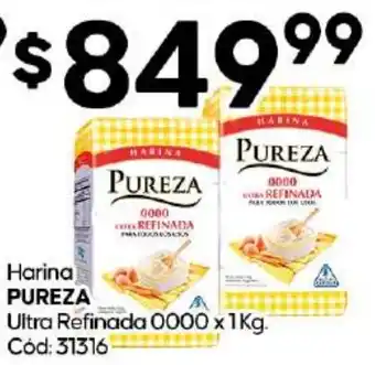 Diarco Harina PUREZA Ultra Refinada 0000 x 1kg oferta