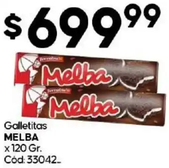 Diarco Galletitas MELBA x 120gr oferta