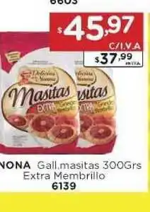 Hipermay D. Nona Gall. masitas 300grs Extra Membrillo 6139 oferta