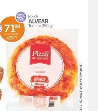 Alvear Alvear Pizza Tomate 350gr oferta
