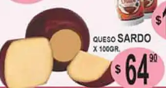 Delfin Supermercados Sardo Queso x 100gr oferta