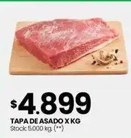 Changomas Tapa de asado x kg oferta