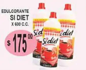 Delfin Supermercados Si Diet Edulcorante x 600cc oferta