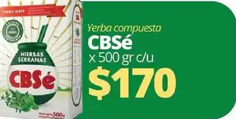CBSé Yerba Compuesta x 500gr