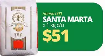 Supermercados A Granel Santa Marta Harina 000 x 1kg oferta