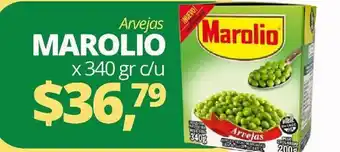 Supermercados A Granel Marolio Arvejas x 340gr oferta