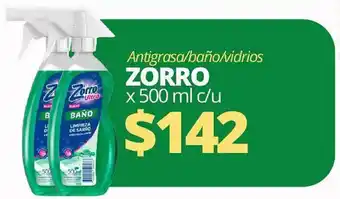 Supermercados A Granel Zorro Antigrasa x 500ml oferta