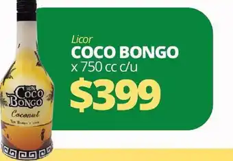 Supermercados A Granel Coco Bongo Licor x 750cc oferta