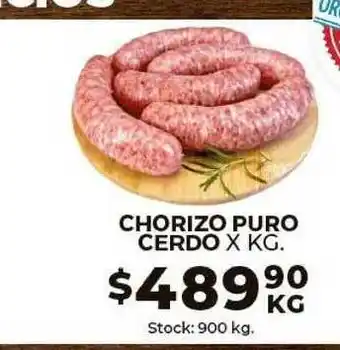 Super MAMI Chorizo Puro Cerdo oferta
