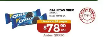 Super MAMI Galletas Oreo x 118gr oferta