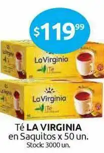 Cordiez Té La Virginia En Saquitos x 50un oferta