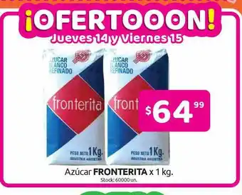 Cordiez Azúcar Fronterita x 1kg oferta