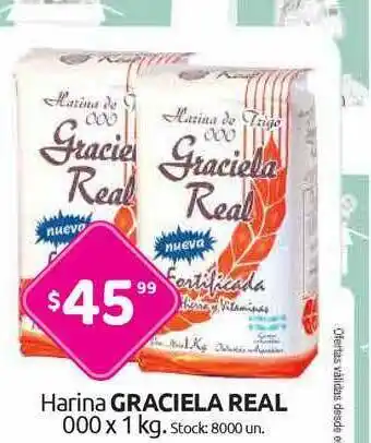 Cordiez Harina Graciela Real 000 x 1kg oferta