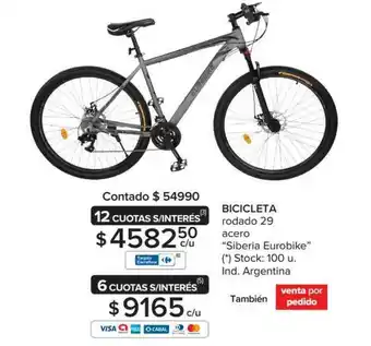 Carrefour Bicicleta Rodado 29 Acero oferta
