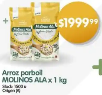 Supermercados Buenos Días Arroz parboil MOLINOS ALA x 1kg oferta