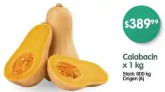 Supermercados Buenos Días Calabacín x 1kg oferta