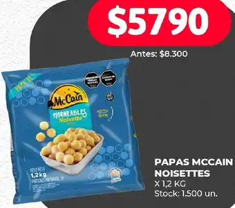 Supermercados Tadicor PAPAS MCCAIN NOISETTES X 1,2KG oferta