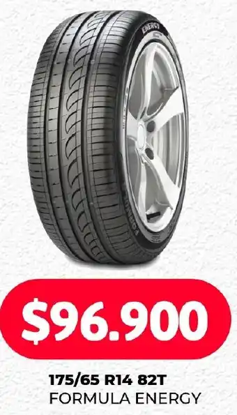 Supermercados Tadicor 175/65 R14 82T FORMULA ENERGY oferta