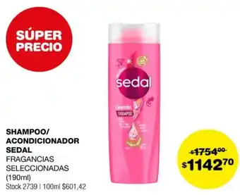 Atomo Conviene SHAMPOO/ ACONDICIONADOR SEDAL oferta
