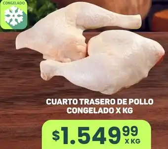 Makro CUARTO TRASERO DE POLLO CONGELADO X KG oferta