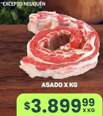 Makro ASADO X KG oferta