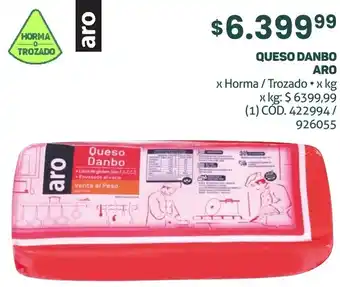 Makro QUESO DANBO ARO x kg oferta