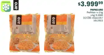 Makro PAPAS ARO Prefritas x 2kg oferta