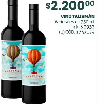 Makro VINO TALISMAN Varietales x 750ml oferta