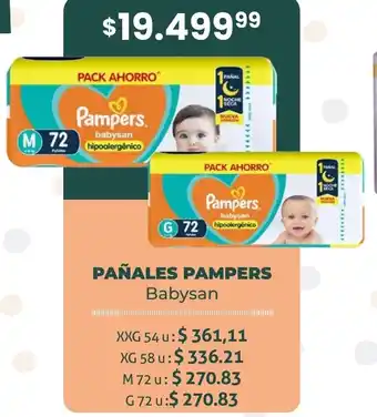 Makro PAÑALES PAMPERS Babysan oferta
