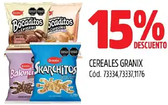 Supermercados Yaguar CEREALES GRANIX oferta