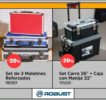 Easy ROBUST Set de 3 Maletines Reforzados oferta