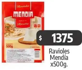 Autoservicio Capo Ravioles Mendía x 500g oferta