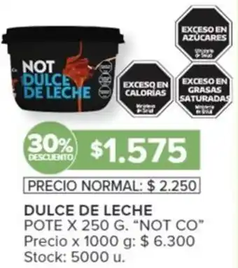 Carrefour DULCE DE LECHE POTE X 250G oferta