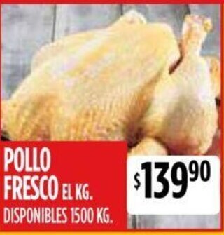 Supermercados Vea Pollo Fresco El Kg. oferta