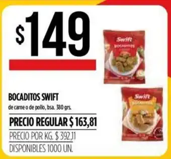 Supermercados Vea Swift Bocaditos 380grs. oferta